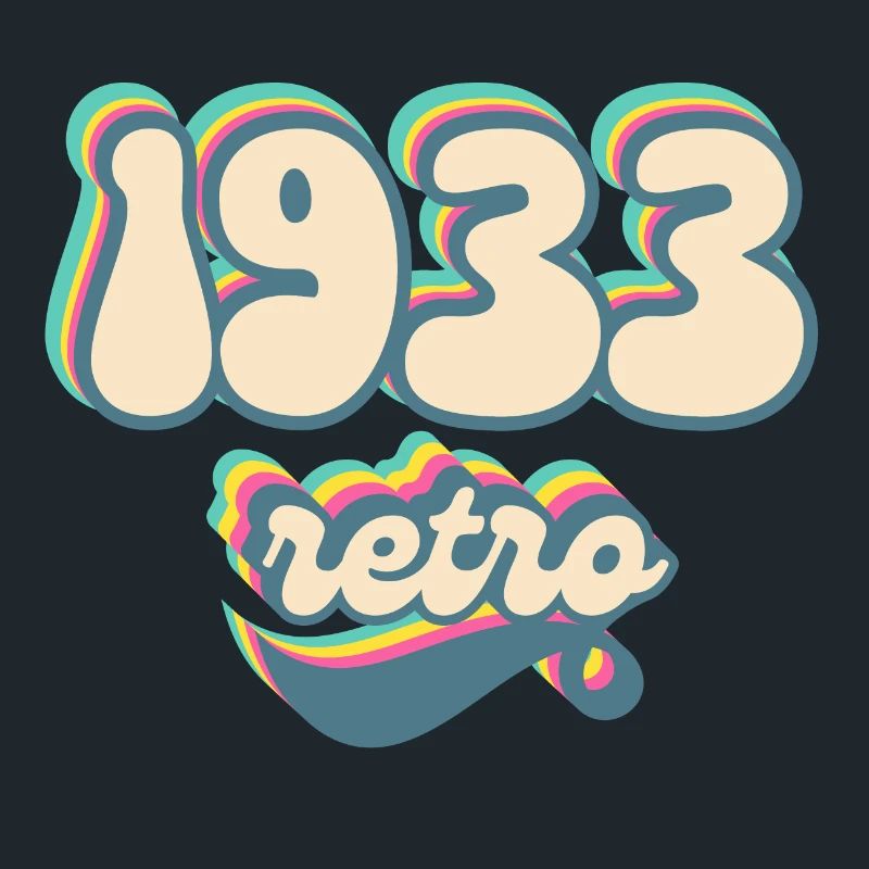 1933 Retro Geschenkidee