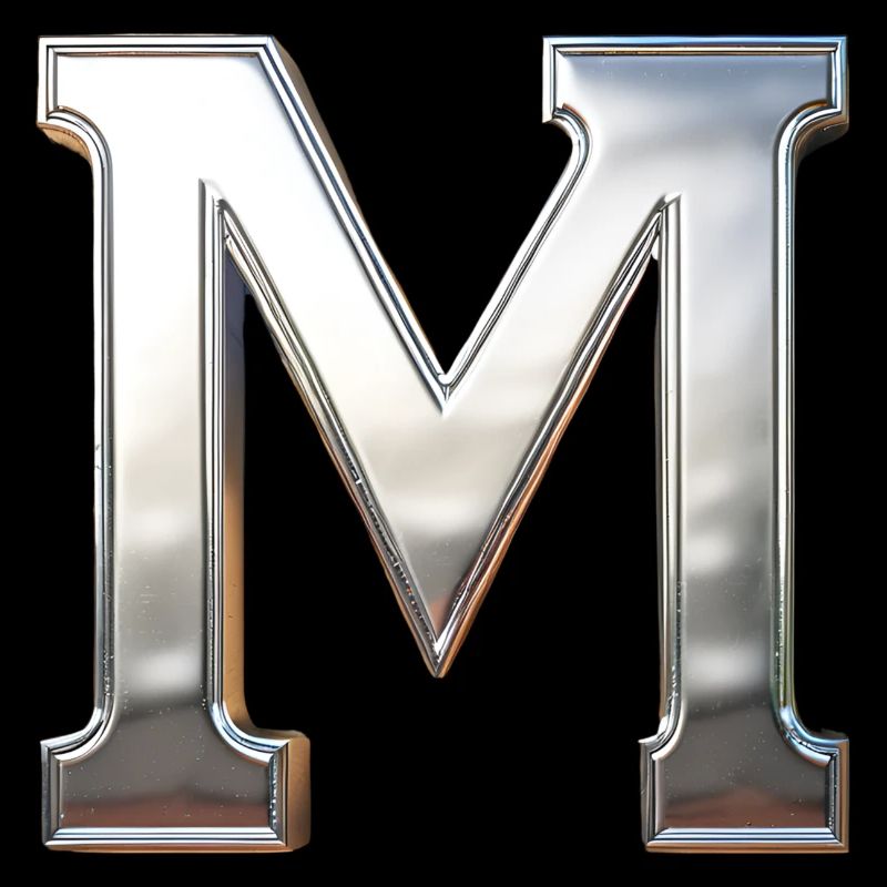 Chrome ,, M " Métallisé