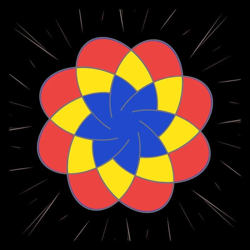 Abstrakte mit einen Mustern