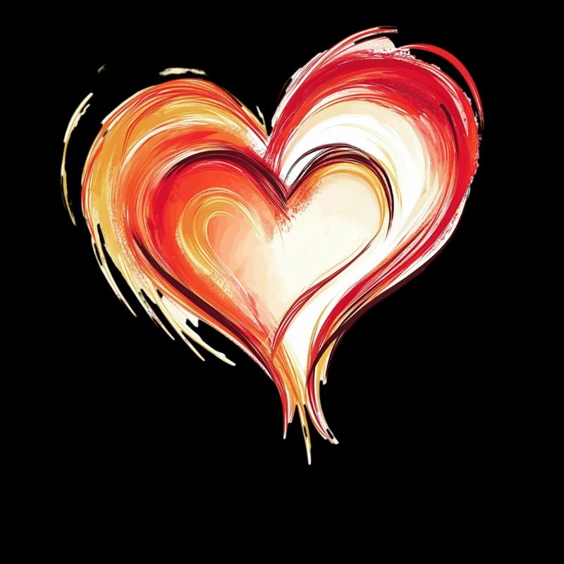 Hearts in unison.
