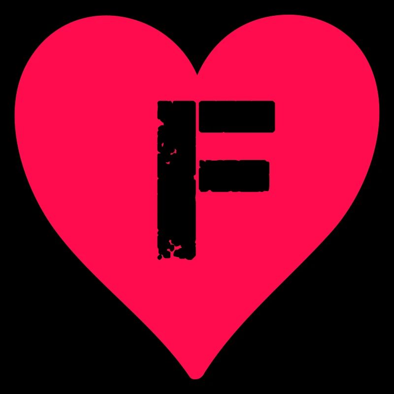 herz buchstabe f