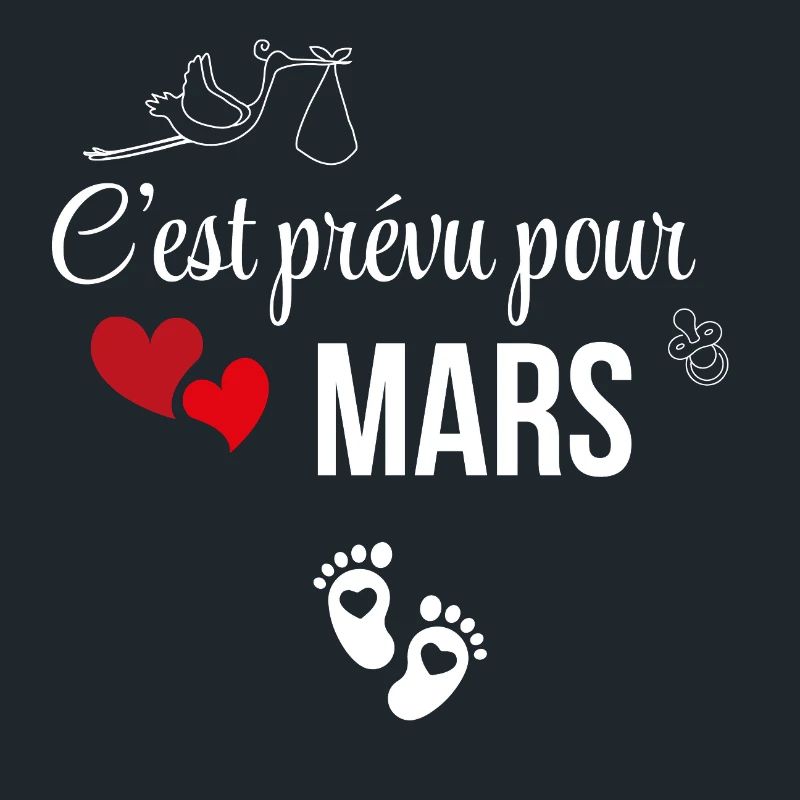 C’est prévu pour mars - annonce de grossesse