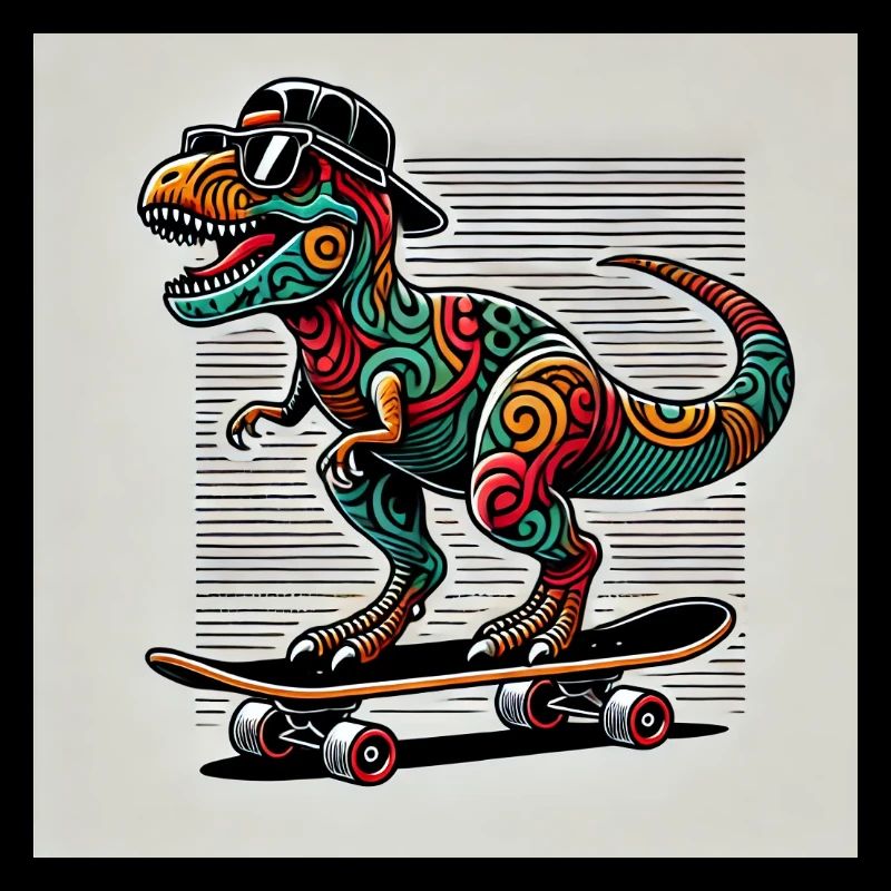 Patineur Saurus Rex