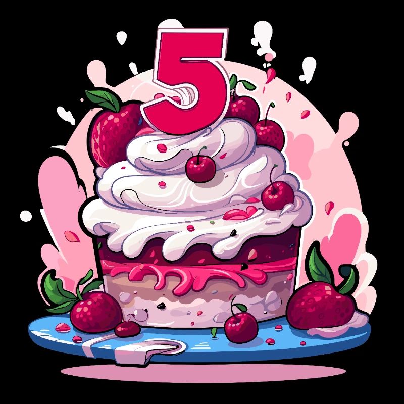 Gâteau 5 ans d’âge