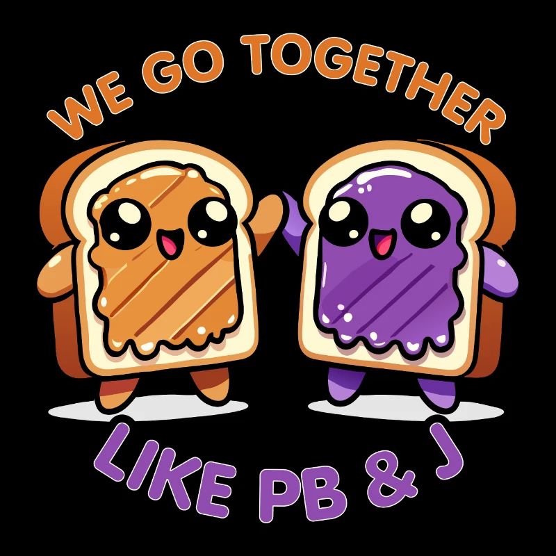 Kawaii PB J Sandwich ON VA ENSEMBLE COMME PB J