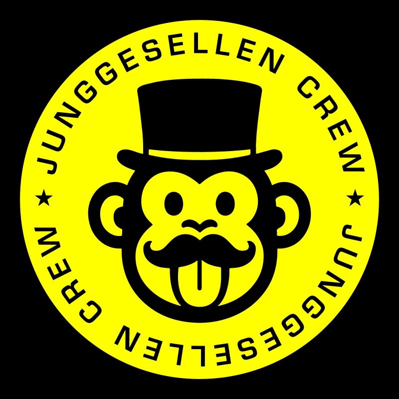 Junggesellen Crew Affe