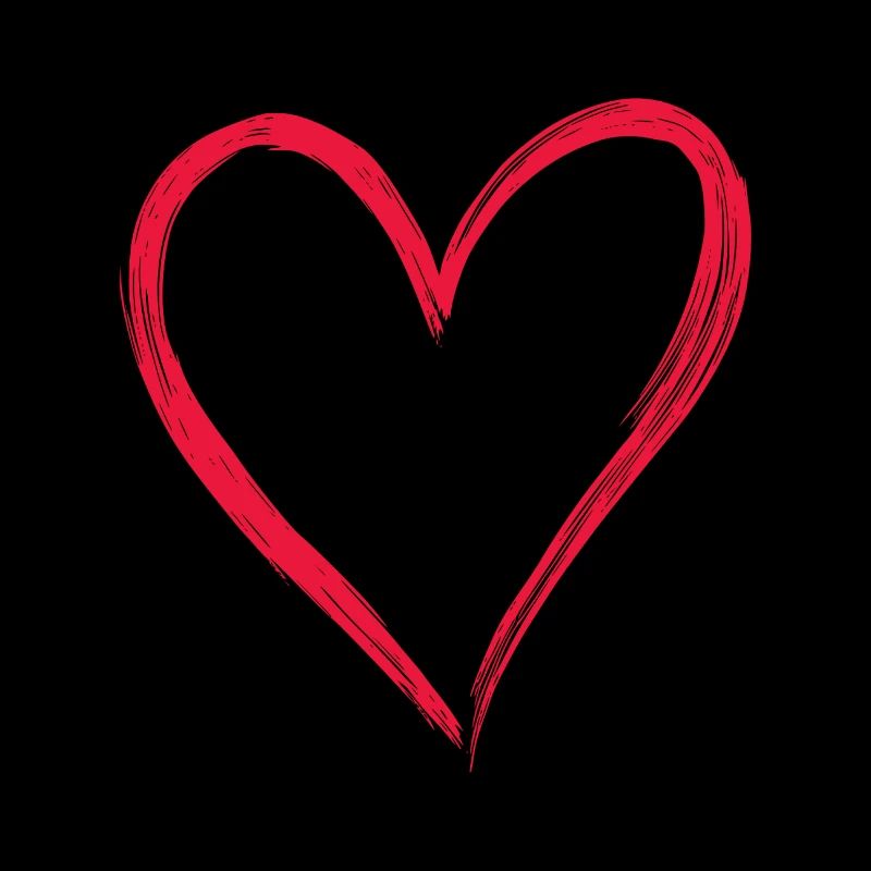 Amour dessiné à la main