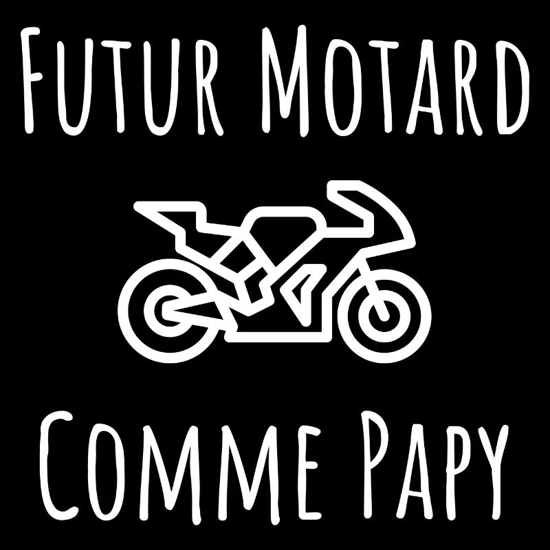 futur motard comme papy cadeau naissance