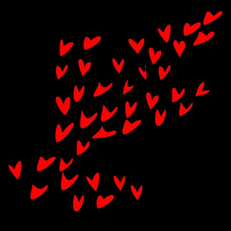 flying heart