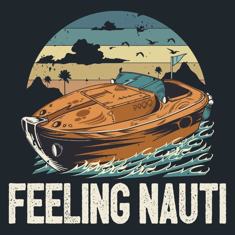 Feeling Nauti Motorboating Meme Pontoon Captain