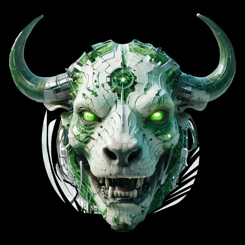 cyber bull scull