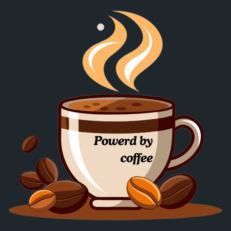 Powerd by coffee
