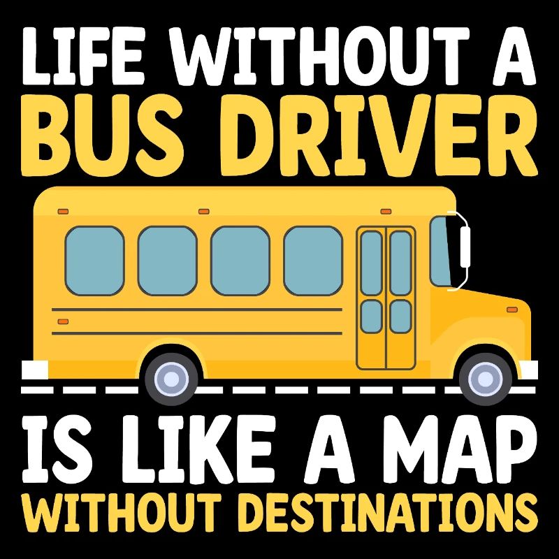 La vie sans chauffeur de bus est comme une carte sans