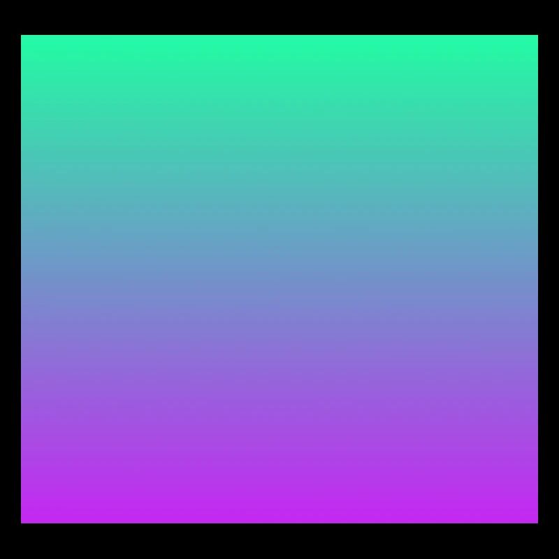 Arc-en-ciel dégradé turquoise vert violet violet