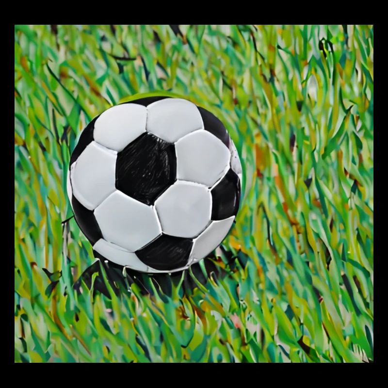 Fußball Gemälde