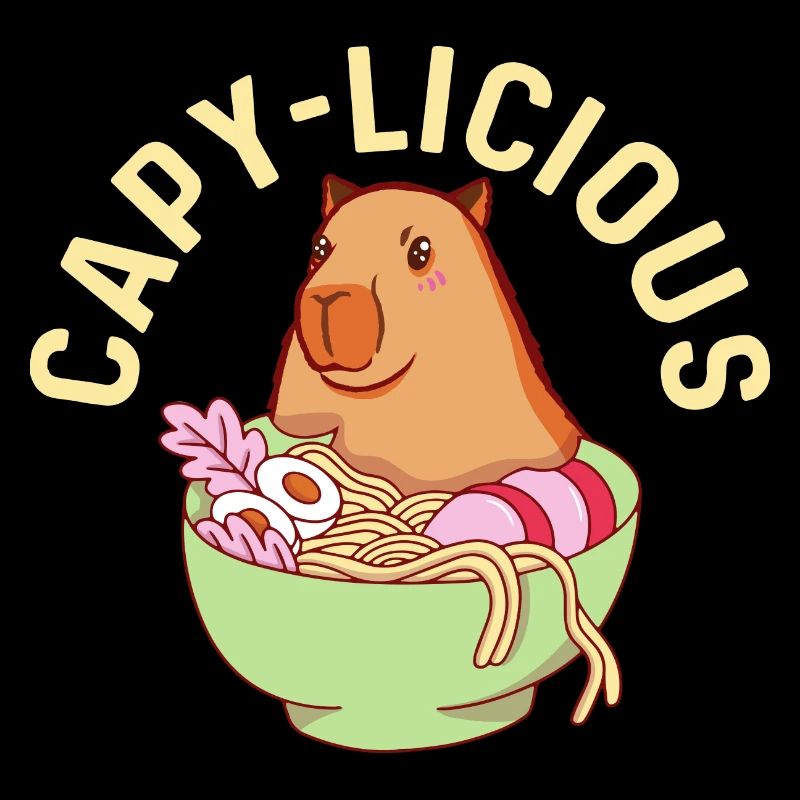 Capy-Licious Capybara Animal Lover