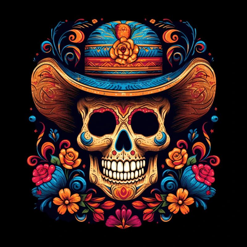 Cinco de Mayo Skull