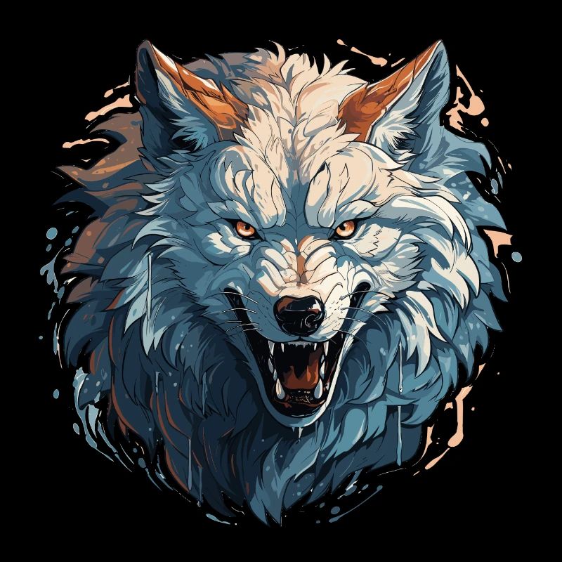 Loup - Illustration