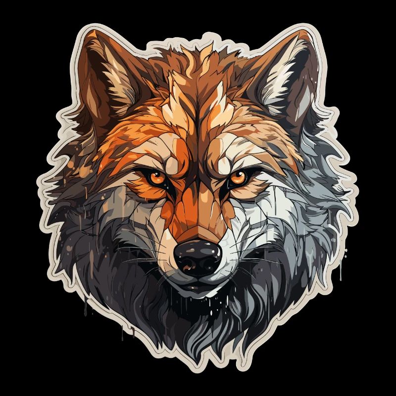 Loup - Illustration