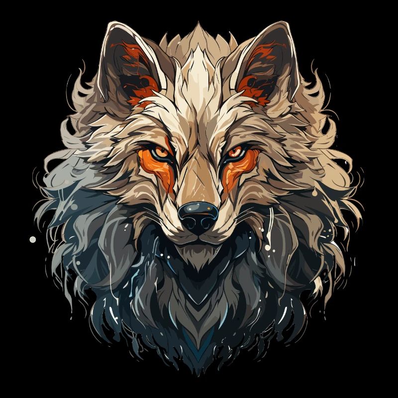 Loup - Illustration
