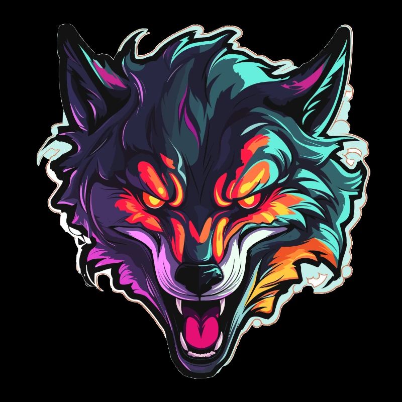Loup - Illustration