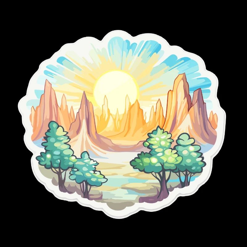 Paysage - Illustration