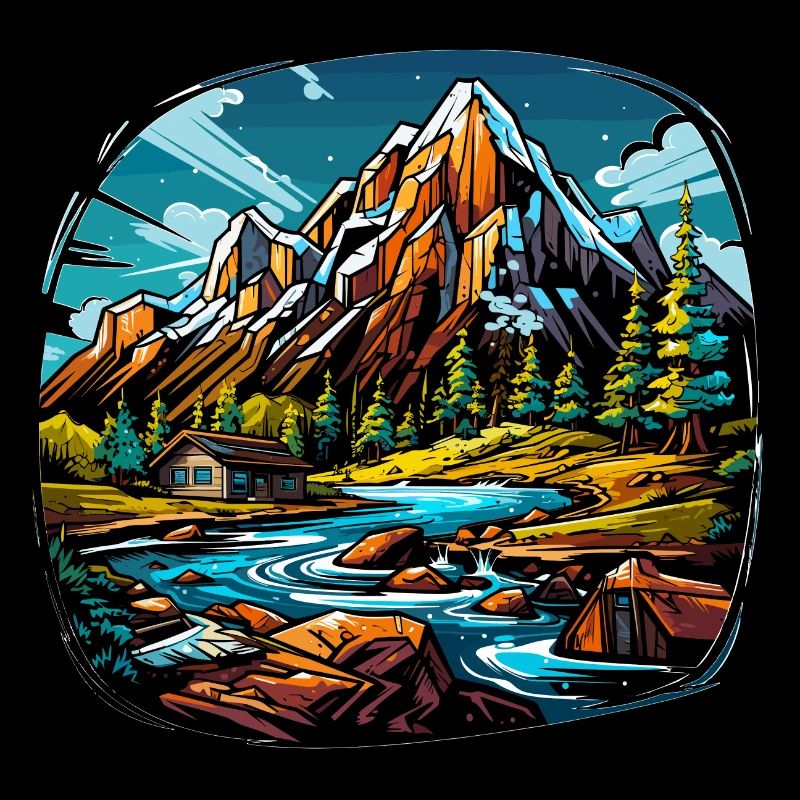 Paysage - Illustration