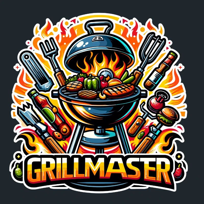 GrillMaster - Grill Illustration
