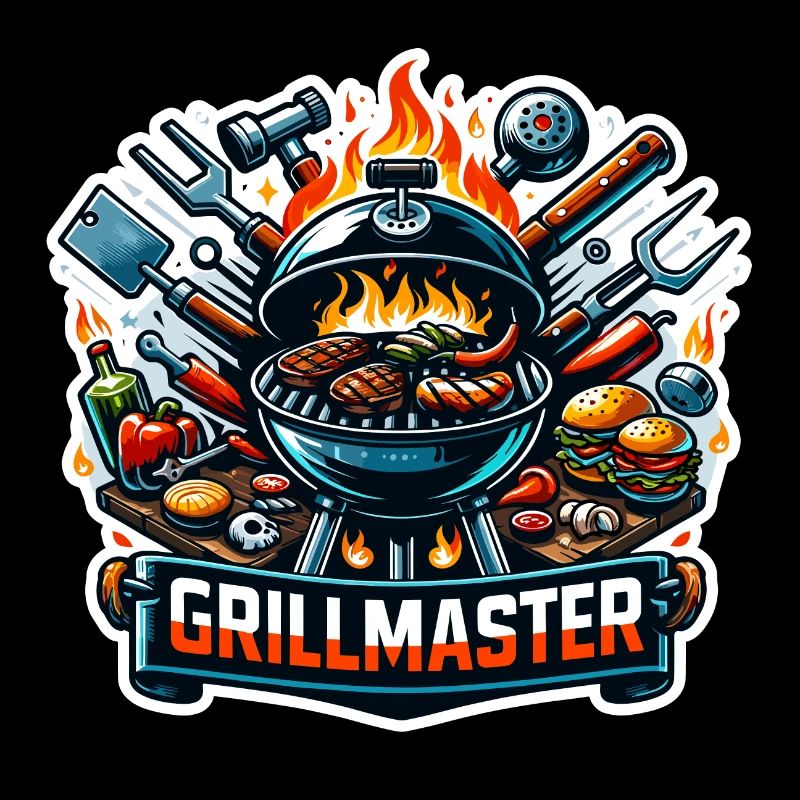 GrillMaster - Grill Illustration