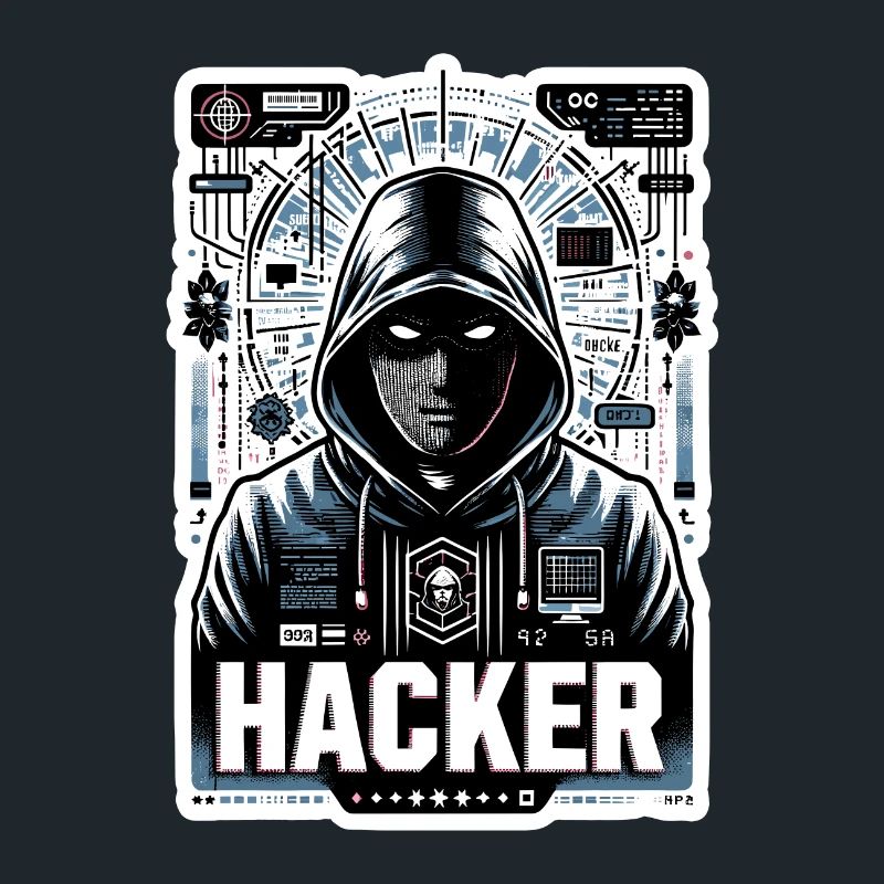 Hacker - Illustration