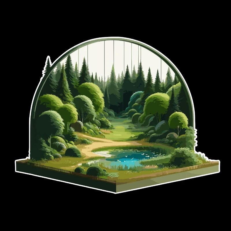 Paysage - Illustration