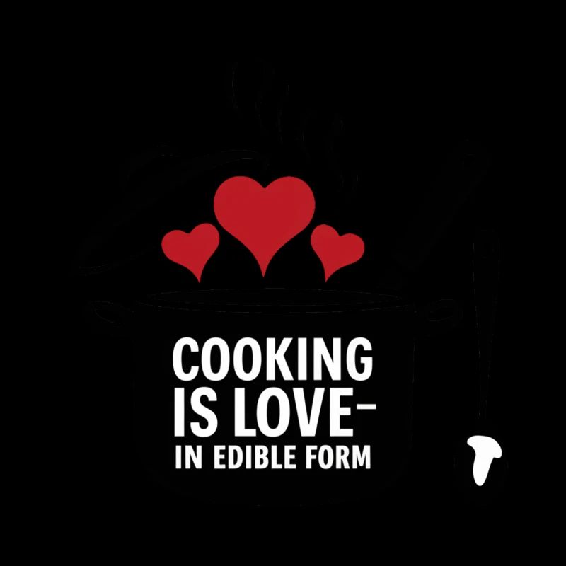 La cuisine, c’est l’amour sous forme comestible.