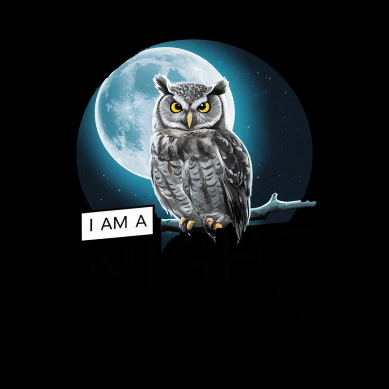 Ich bin ein Nachtmensch.