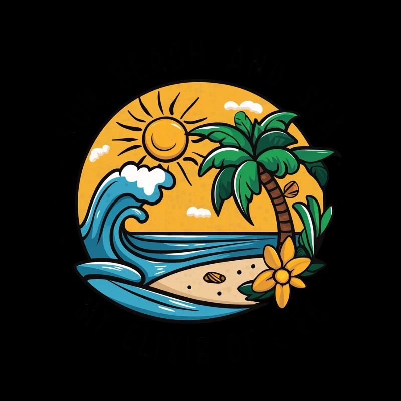 Le soleil, la plage et la mer - mon élixir de vie