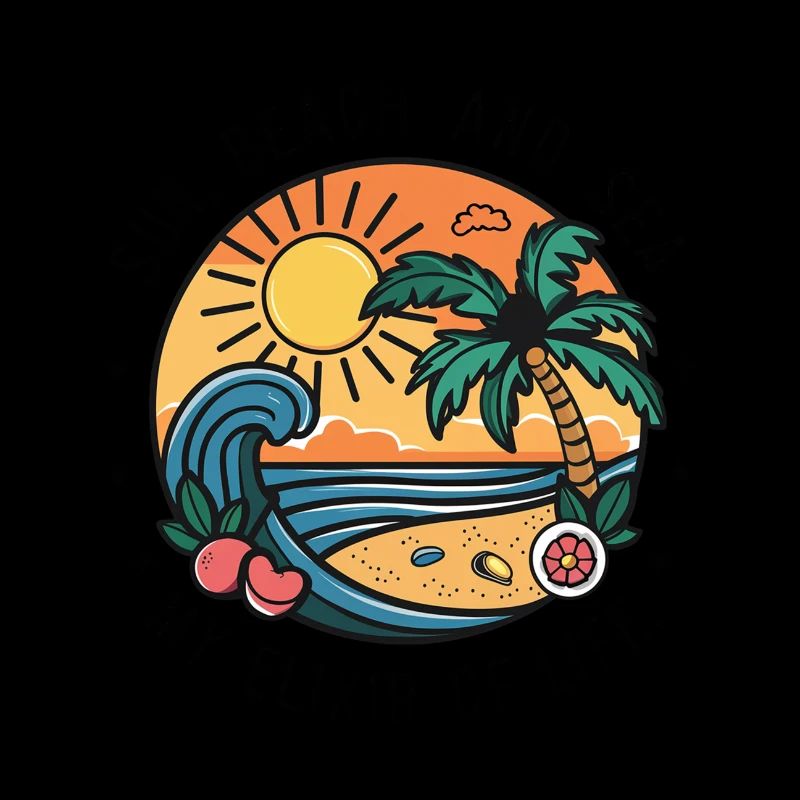 Le soleil, la plage et la mer - mon élixir de vie