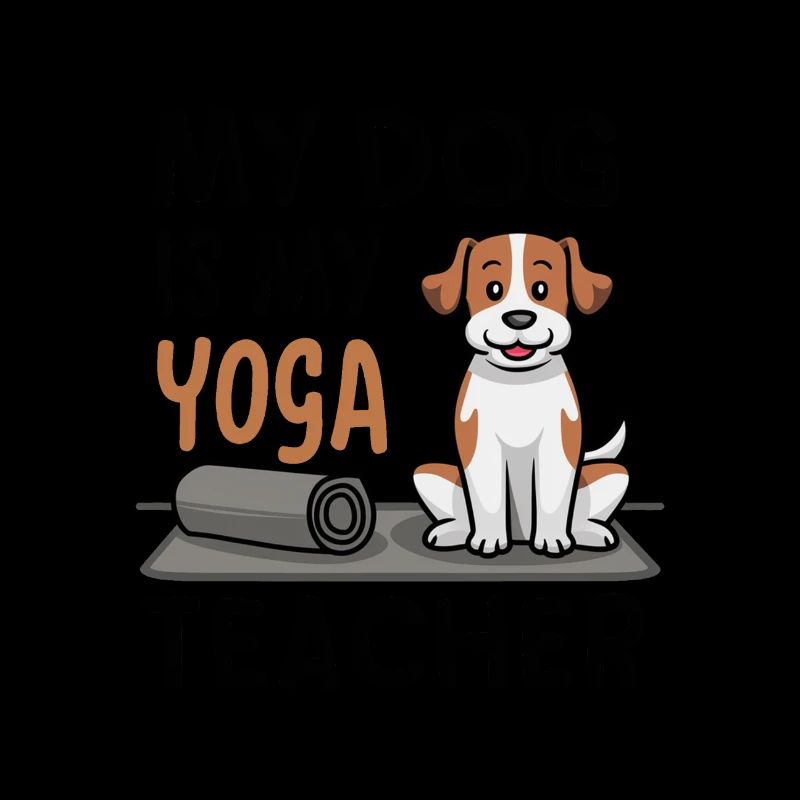 Mon chien est mon prof de yoga