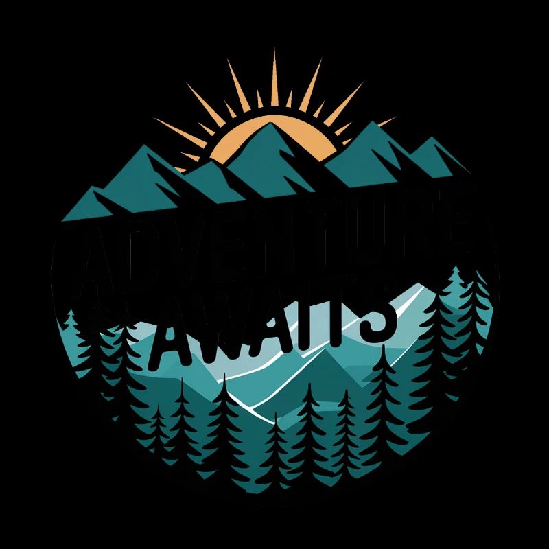 L’aventure vous attend – Panorama de montagne