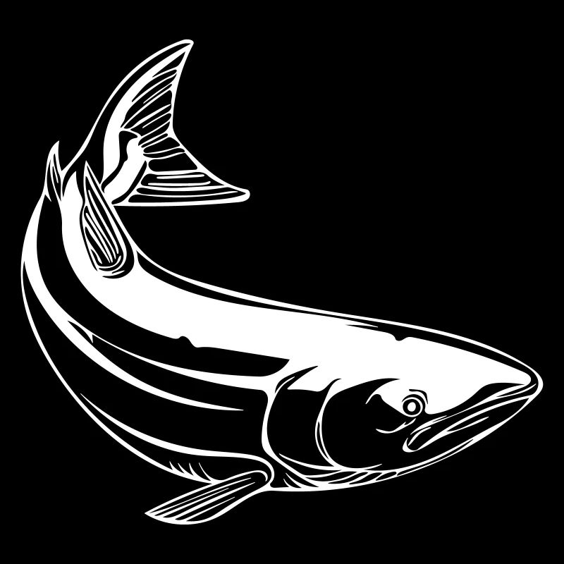 Motif de poisson vectoriel