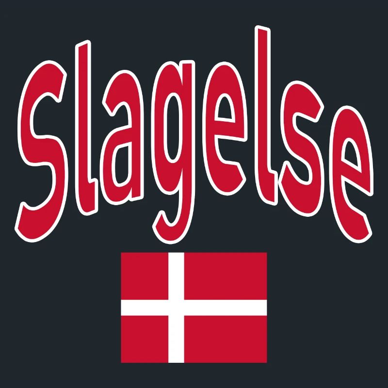 Drapeau de Slagelse Danemark