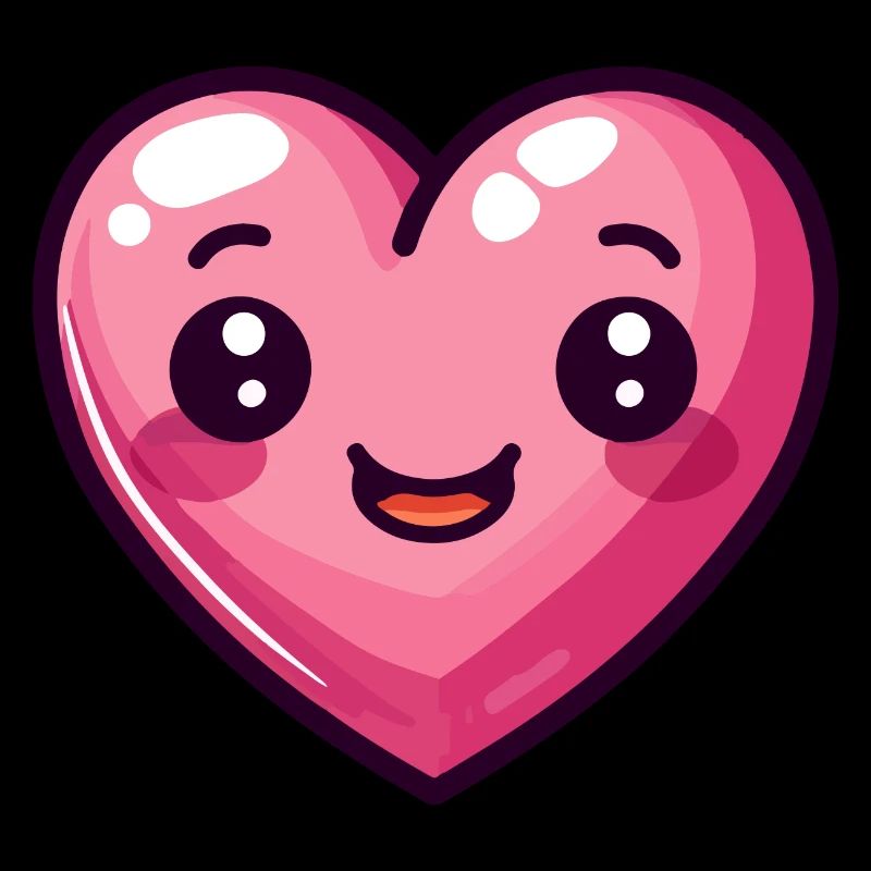Coeur Comic Love Saint-Valentin