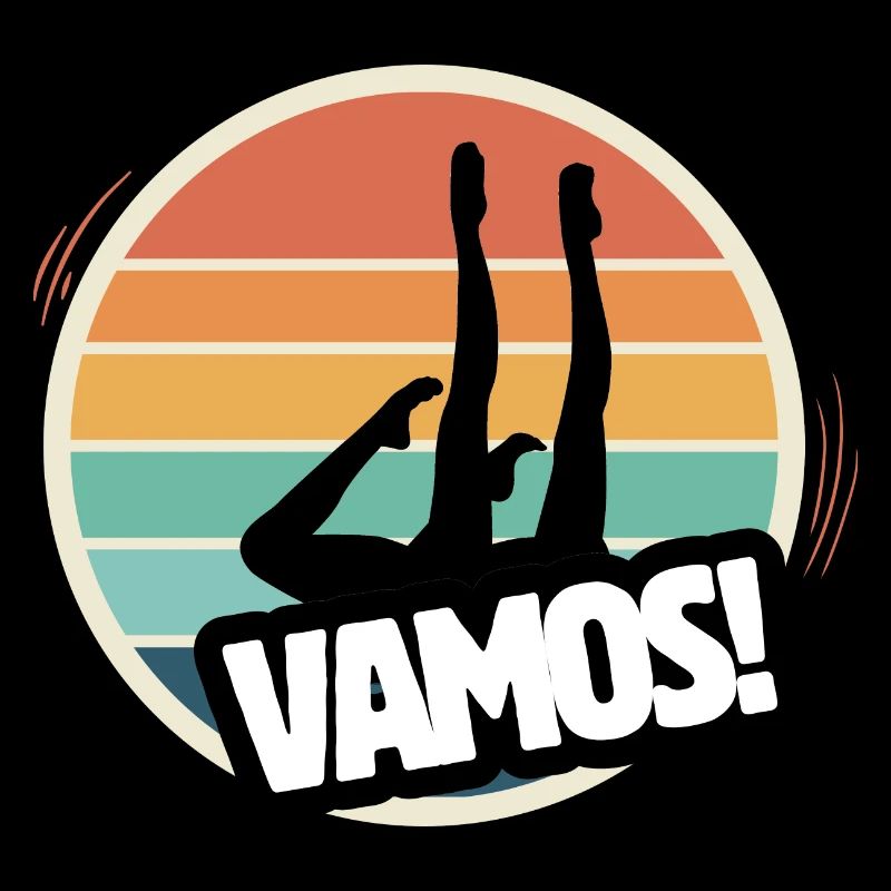 Vamos natation synchronisée rétro