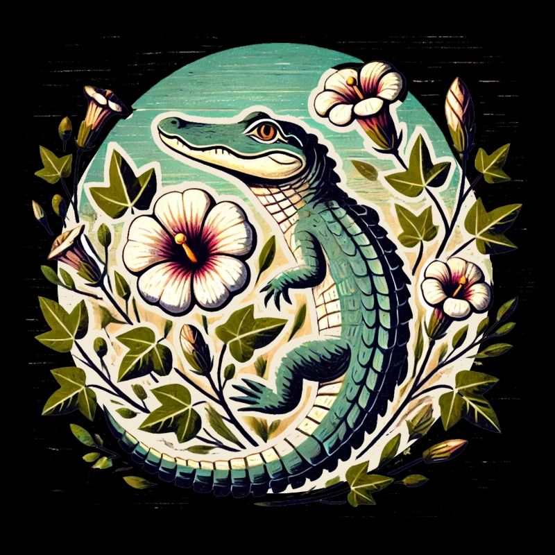 Alligator rétro