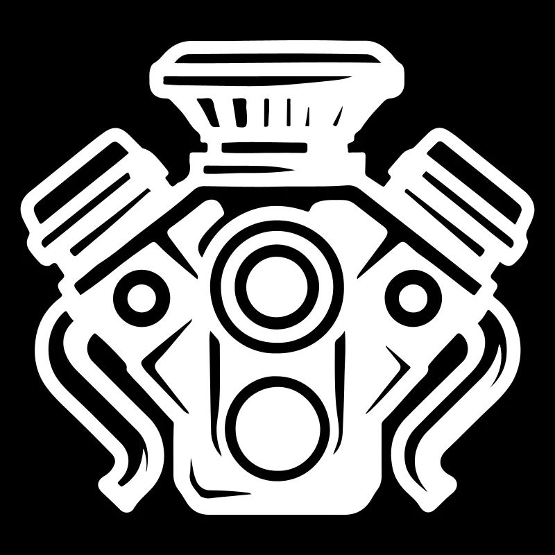Motor Kfz Symbol Tuning