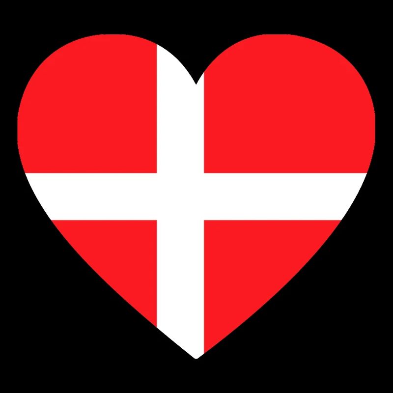 Herz Dänemark Skandinavien Liebe