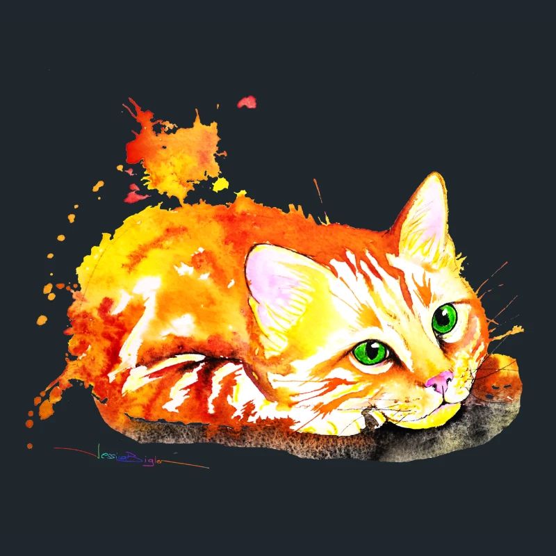Rote Katze