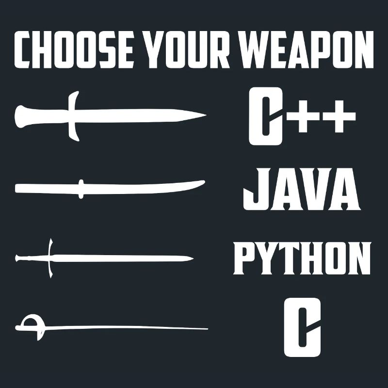 Choisissez votre arme C++, Java, Python, C Coding Pro
