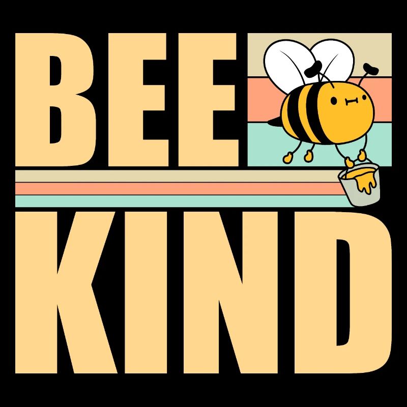 Être gentil mignon miel gentillesse abeille amour source d’inspiration