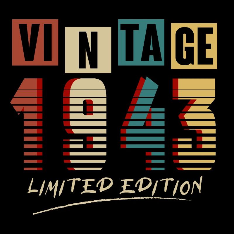 Vintage 1943 : Edition Limitée - 82e anniversaire.