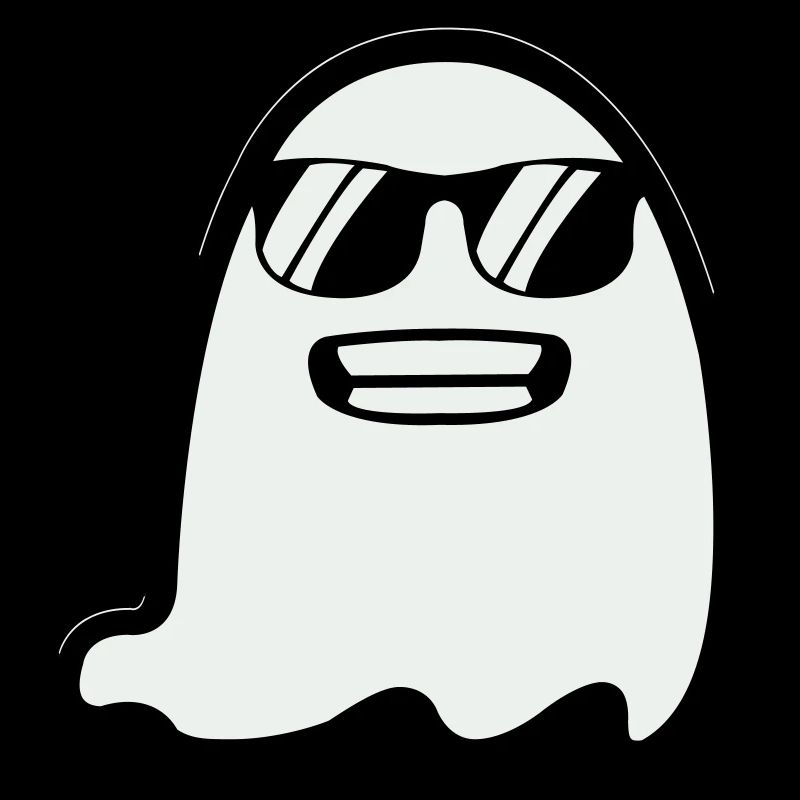 Ghost with Sunglasses