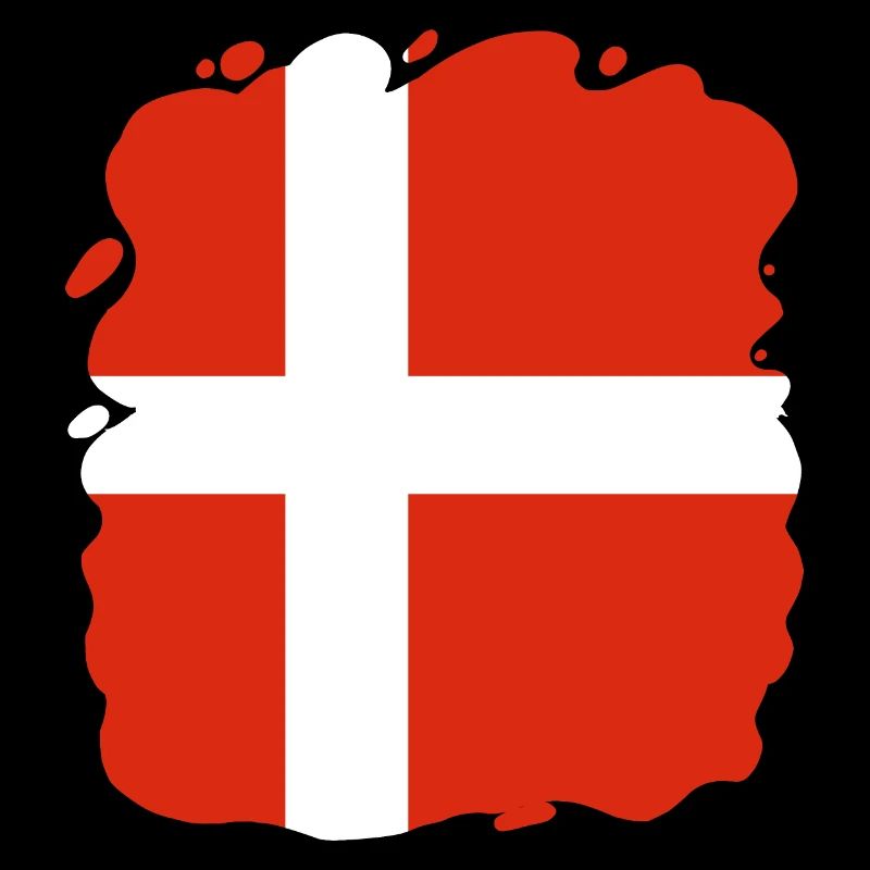 Drapeau du Danemark Drapeau de la Scandinavie Drapeau du Danemark Voyage